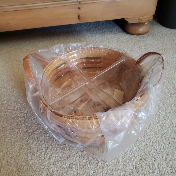 Longaberger Darning Basket and Plastic Liner 15539 - Picture 9 of 9